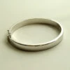 Christian 14 karaat wit gouden slavenarmband