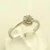Christian wit gouden ring met diamant