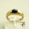 Gouden saffieren ring