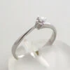 Wit gouden ring met Christian zirkonia