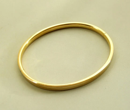 14 karaat gouden slavenarmband Christian