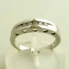 Wit gouden ring met Christian diamant