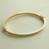 Geel gouden Christian slavenarmband