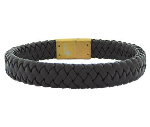 Christian Brown Leather Brown Clasp