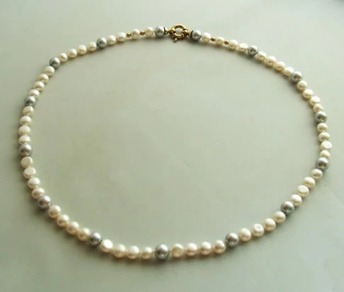 Zoetwaterparel collier