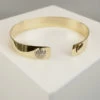 Gouden armband met zirkonia