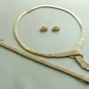 Gouden zirkonia set