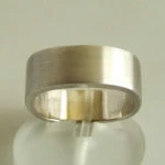 Wit gouden Christian ring