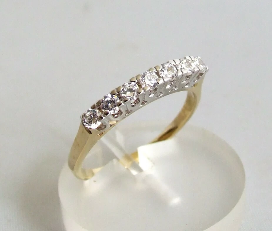 Occasion 14 karaat gouden zirkonia ring