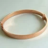 Rosé gouden slavenarmband