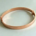 Rosé gouden slavenarmband