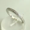 Wit gouden ring met 15 diamanten