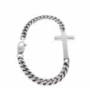 Zilveren armband met kruis