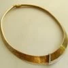 18 karaat gouden collier met diamanten