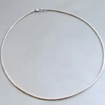 Christian wit gouden collier