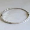 14 krt wit gouden slavenarmband