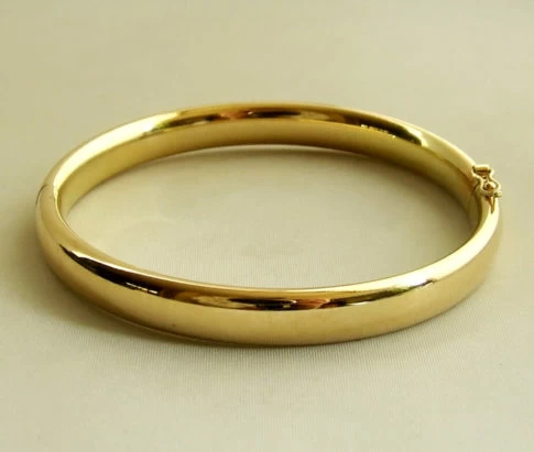 14 karaat gouden slavenarmband