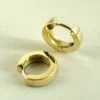 14 karaat geel gouden creolen