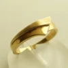 14 karaat geel gouden ring