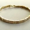 Occasion 14 karaat geel gouden armband