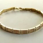 Occasion 14 karaat geel gouden armband