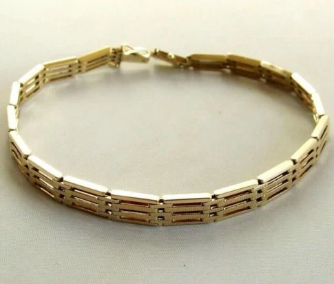 Occasion 14 karaat geel gouden armband