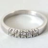 Wit gouden alliance memoire ring