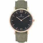 Kapten en Son horloge Black Olive Canvas Campina 4251145223762 Kapten en Son horloge Black Olive Canvas Campina 4251145223762