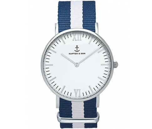 Kapten en Son horloge Silver Sail Campina 4251145212025
