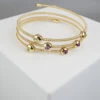18 karaat armband met amethist, citrien en peridot