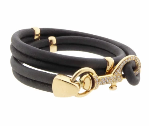 18 karaat armband met diamanten