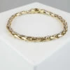 Bicolor gevlochten armband