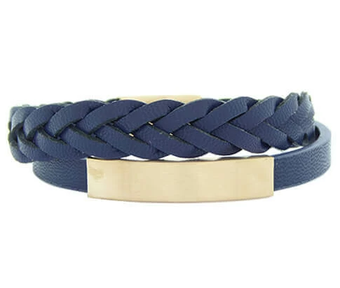 Christian Double Blue Bracelet