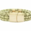 Christian Snake Green Bracelet