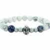 Christian White Beads Bracelet
