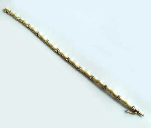 Christian dikke bicolor armband
