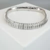 Wit gouden diamanten armband