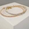 14 karaat wit-, geel- of rose goud armband