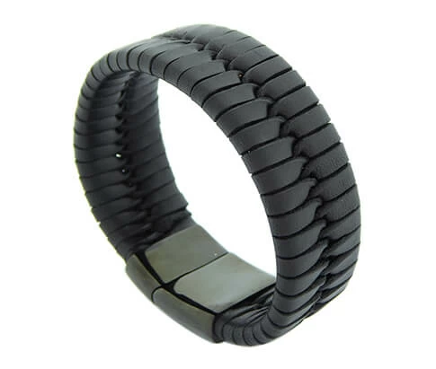 Christian Black Leather