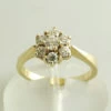 14 karaat geel gouden occasion ring