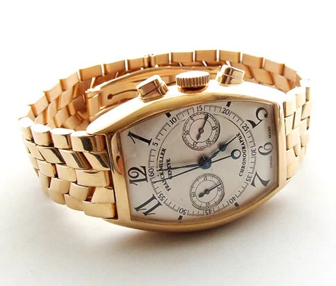 18 karaat gouden Franck Muller horloge