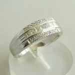 Wit gouden Atelier Christian diamanten ring Wit gouden Atelier Christian diamanten ring