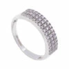 Wit gouden zirkonia ring