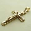 Bicolor gouden kruis