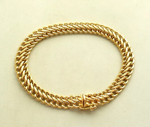 14 karaat occasion gouden schakelarmband