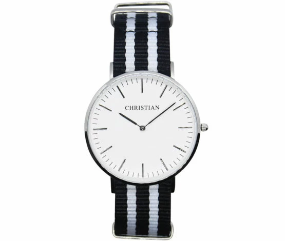 Christian Silver Elegant White