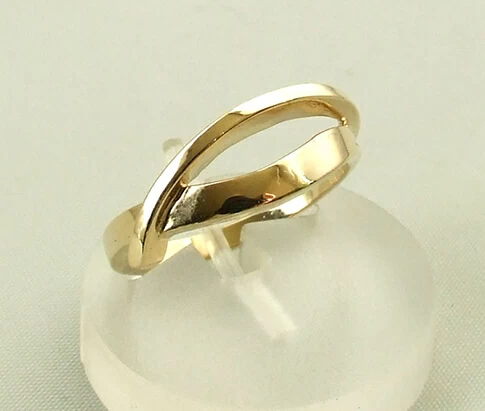 Christian geel gouden ring