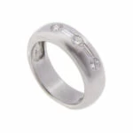 Christian ring wit goud met diamanten