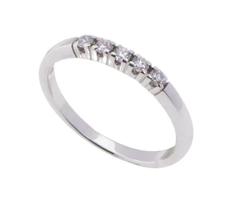 Christian wit gouden alliance ring