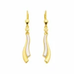 Christian Design Gerhodineerd Oorhangers Goud 1